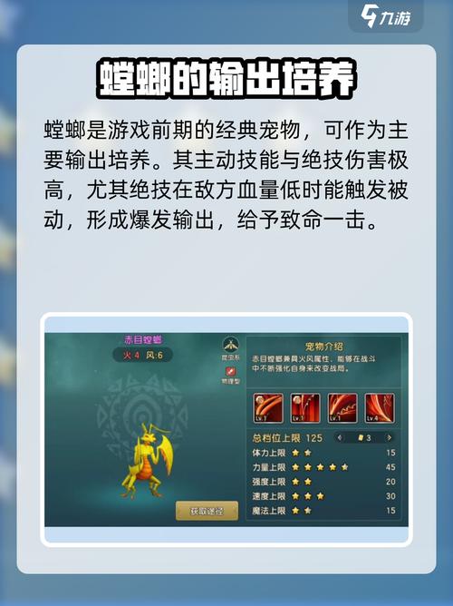 魔力宝贝私服宠物技能加点方案